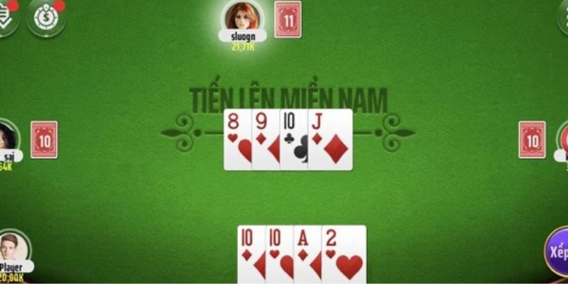 Mẹo xếp bài tiến lên nhanh và chuẩn 